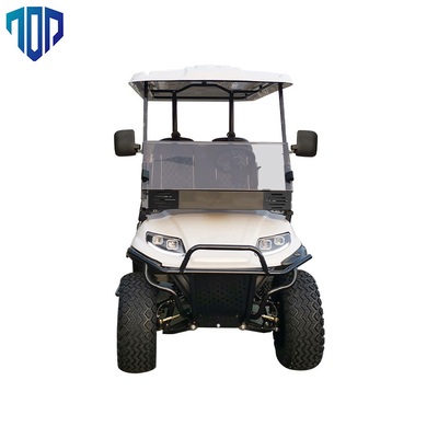 Maximum Speed 25Km/h 48V / 5kw 4 Seater Lifted Golf Cart With Rear Seats