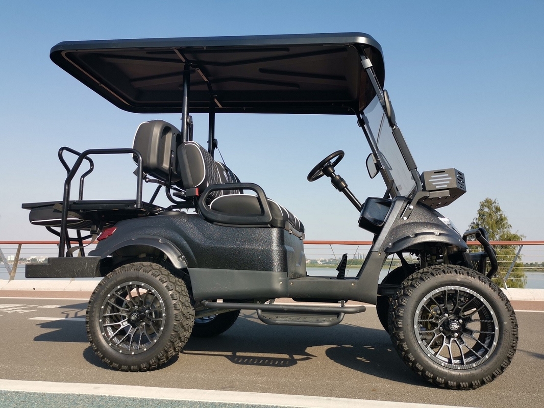 25mph Electrical Golf Cart , Customizable Color TOP Golf Car EV2+2G