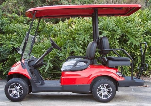 Maksymalna prędkość 30 mil na godzinę Elektryczny wózek golfowy Możliwość dostosowania Kolor High End Możliwość aktualizacji