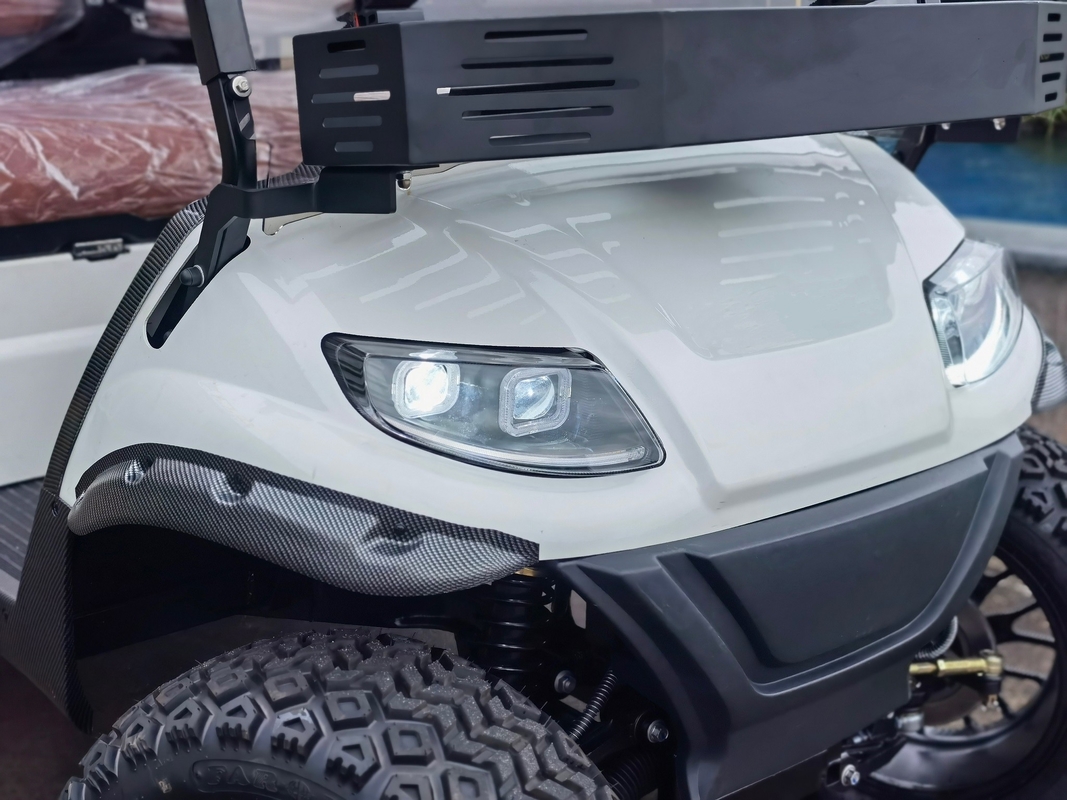 EV4 + 2G TOP Golf Car, 6-osobowy pojazd elektryczny Dostosuj kolor Możliwość aktualizacji