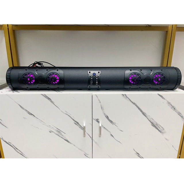 Zwiększony ATV UTV Golf Cart BT Connector 8 Golf Cart Speaker Soundbar wodoodporny z oświetleniem LED