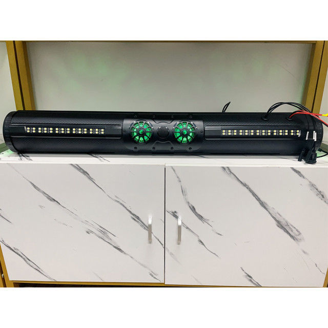 Zwiększony ATV UTV Golf Cart BT Connector 8 Golf Cart Speaker Soundbar wodoodporny z oświetleniem LED