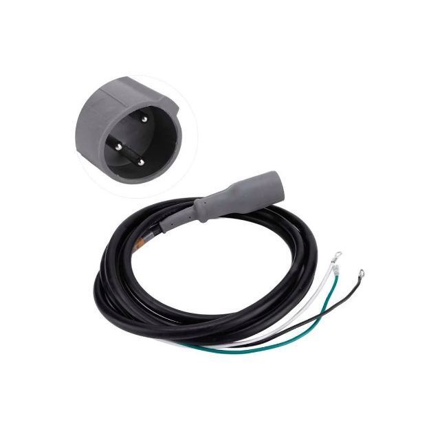 Wtyczka do ładowania 48V do samochodu klubowego DS & Precedent 1, 3-pin męska wtyczka z zasilaczem prądu stałego, zastępuje OEM # 101828901 103429001 101128901