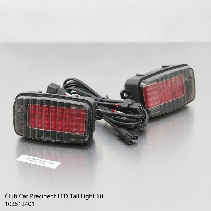 Zestaw tylnych świateł LED Club Car Precedent 102512401 Wymienna część do wózka golfowego z soczewką LED