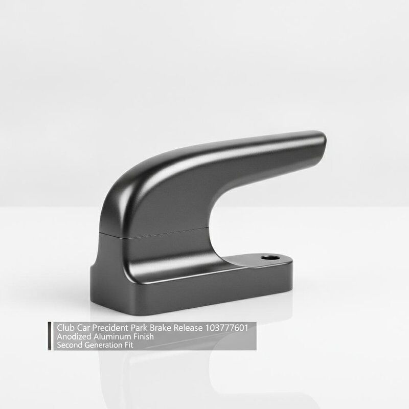 Club Car Precedent Zwolnienie hamulca postojowego 103777601 Wymiana OEM Wykończenie z anodyzowanego aluminium Pasowanie drugiej generacji