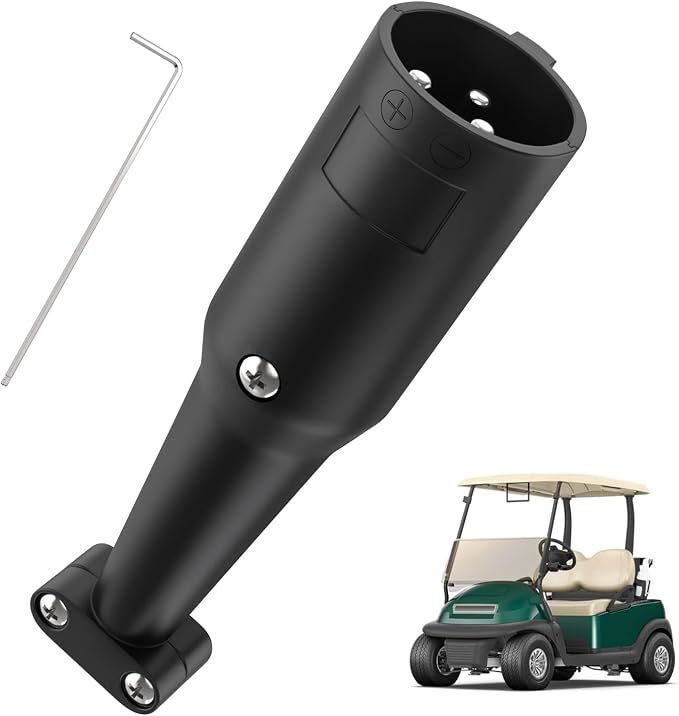 Club Car 48 V przewód ładowarki wtyczka 101828901 OEM wymiana obudowa z formowanej gumy wymiana tylko wtyczki